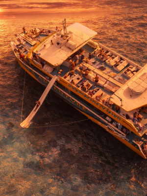 Blue Lagoon al Atardecer - Barco Sea Adventure